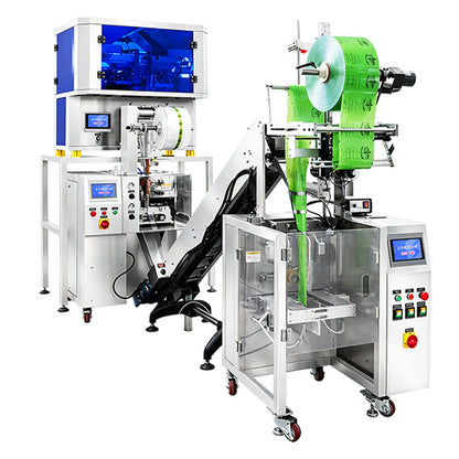 ZONESUN ZS-FS80 Pyramid Tea Bag Filling Sealing and Outer Envelope Packing Machine