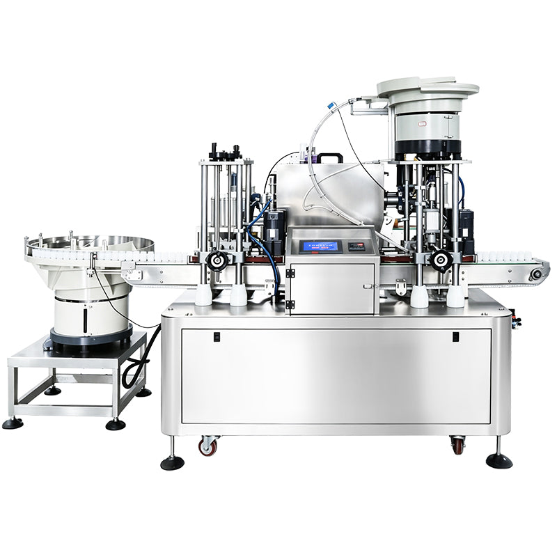 ZONESUN ZS-FSHS22 Automatic Viscous Honey Liquid Filling and Press Capping Machine