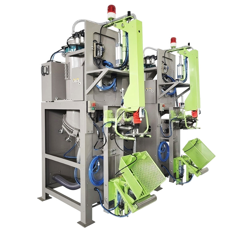 ZONESUN ZS-FSK5 Fully Automatic 15-50kg Cement Valve Bag Packing Machine Rotary Multi-Station Dry Mortar Putty Powder Bagging Machine