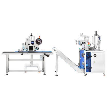 ZONESUN ZS-FSL220 Automatic Liquid Pouch Packing Machine Sachet Filling Sealing Real-time Labeling Line