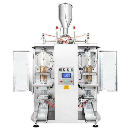 ZONESUN ZS-GJH2 Dual Head Liquid Pouch Liquid Filling Sealing Machine  ZONESUNPRO