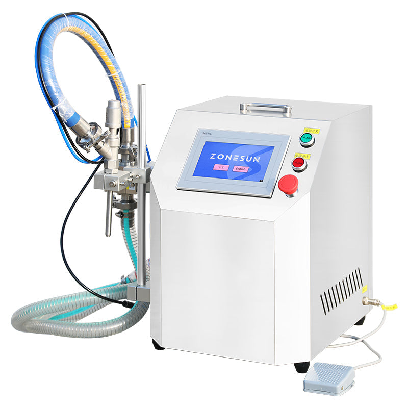 ZONESUN ZS-GPSV1 Servo Gear Pump Liquid Paste Filling Machine Quantitative Viscous Liquid Filler  ZONESUNPRO
