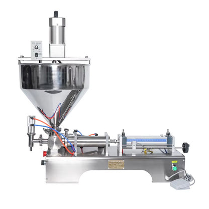 ZONESUN ZS‑GTJ Pneumatic Paste Filling Machine With Mixer