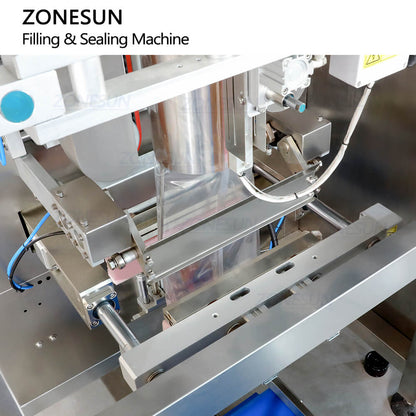 ZONESUN ZS-GW14 Fully Automatic 14 Heads Herb Seasoning Dried Fruit Nuts Granule Pet Food Grain VFFS Machine