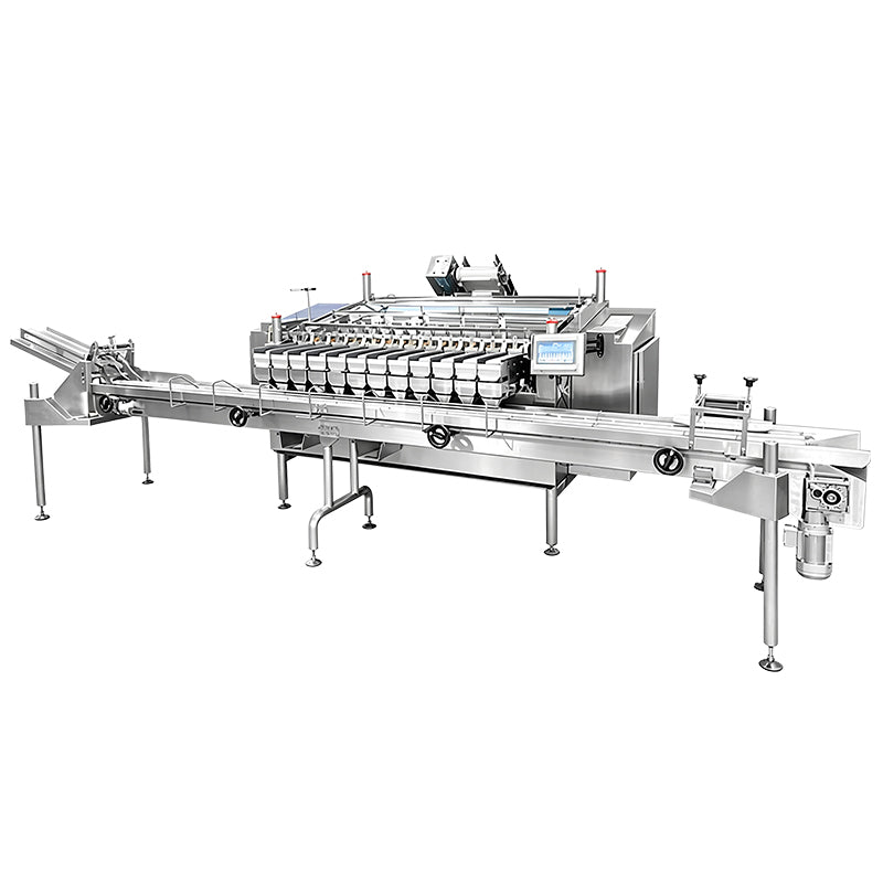 ZONESUN ZS-GWF15 Automatic Small Fruit Tray Filling and Lid Closing Line