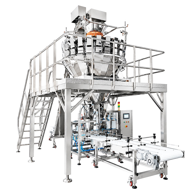 ZONESUN ZS-GWF24 Automatic Multi-Head Weigher & Clamshell Fruit Filling Machine