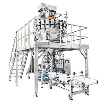 ZONESUN ZS-GWF24 Automatic Multi-Head Weigher & Clamshell Fruit Filling Machine