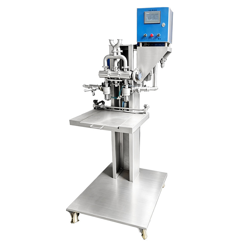 ZONESUN ZS-ICF01 Multi-Flavor Side-by-Side Ice Cream Filling Machine