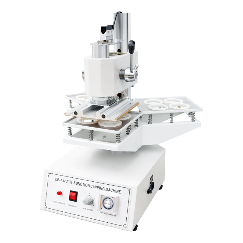 ZONESUN ZS-KCS5 Semi-Automatic Cup Sealing Machine for Plastic Cups Manual Heat Sealer for Milk Tea, Coffee & Yogurt Packaging