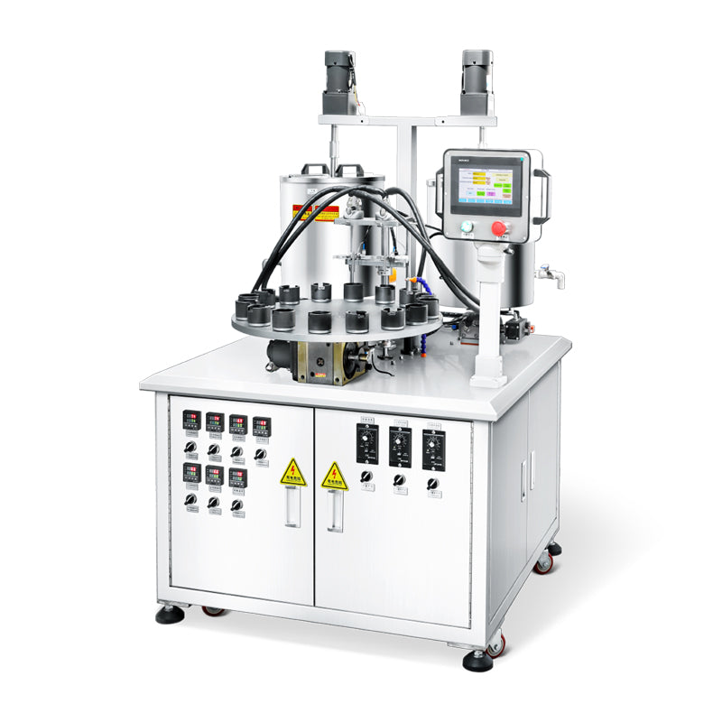 ZONESUN ZS-LG2C Lipstick Spiral Filling Machine Double Color for Viscosity Cosmetic & Paste Products