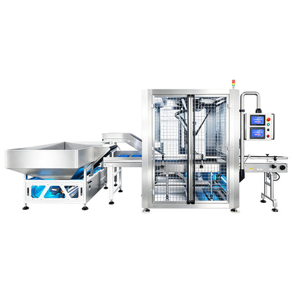 ZONESUN ZS-LP350 Robotic Bottle Unscrambler with Vision System
