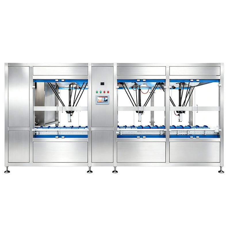 ZONESUN ZS-LPR40 Automatic Robotic Bottle Unscrambler with Vision System