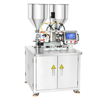 ZONESUN ZS-MCS4 Decorative Cosmetic Cream Swirl and Pattern Filling Machine