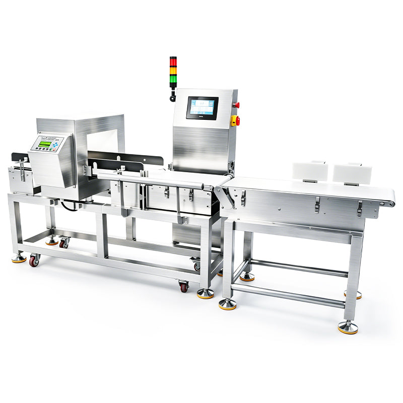 ZONESUN ZS-MD818 Automatic Checkweigher & Metal Detector with Reject System