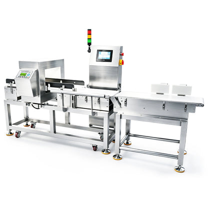 ZONESUN ZS-MD818 Automatic Checkweigher & Metal Detector with Reject System