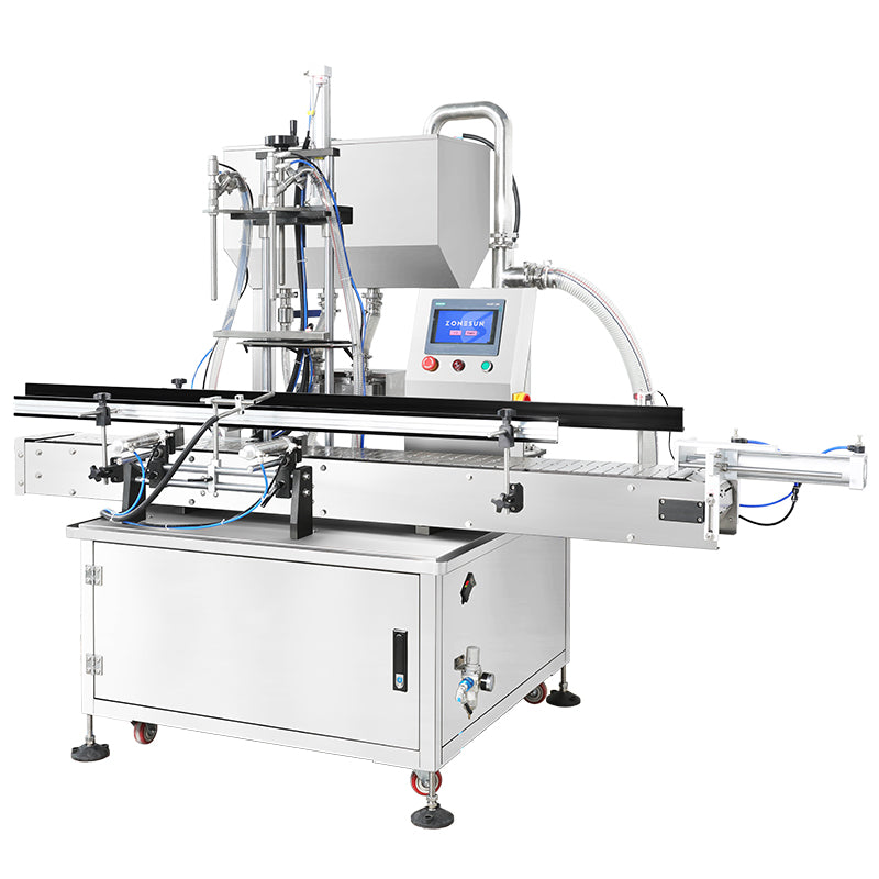 ZONESUN ZS-MG260XP Dual-Head High-Capacity Gear Pump Liquid Filling Machine