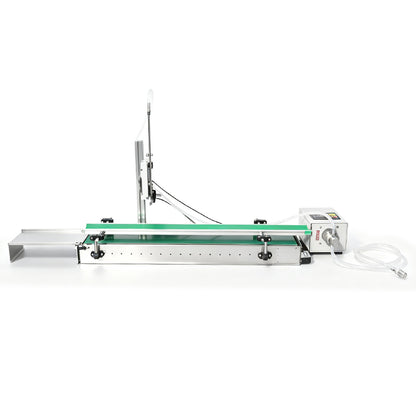 ZONESUN ZS-MPYT600L Automatic Liquid Filler with Lifting Nozzle and Waterproof Conveyor