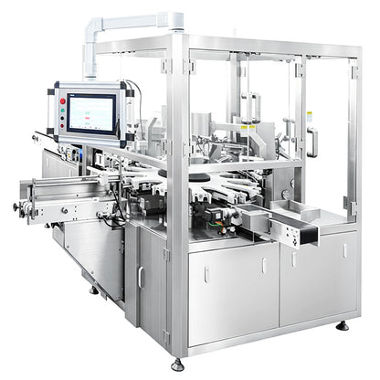 Glass bottle vertical box packaging machine