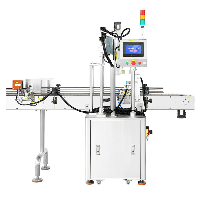 ZONESUN ZS-PB01 Perfume Bottle Cartoning Machine with Detection & Reject System