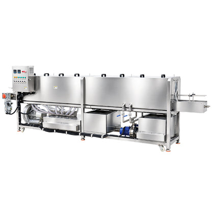ZONESUN ZS-PM2 Tunnel Pasteurizer for Food & Beverage with Washing Dryer Function