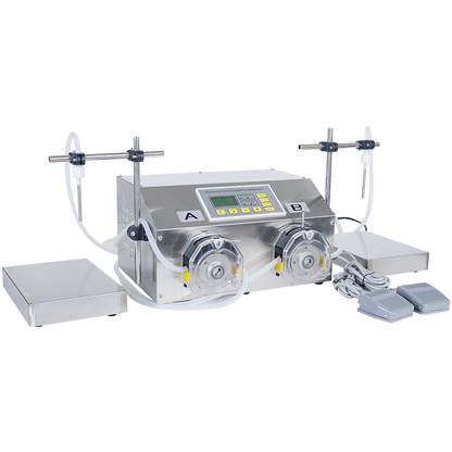 ZONESUN ZS-PP532W 30-6000ml Peristaltic Pump Liquid Weighing Filling Machine