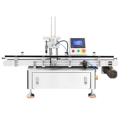 Bottle cap induction wad insert machine
