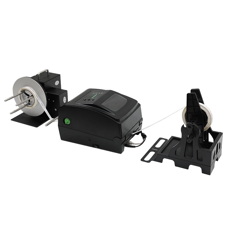ZONESUN ZS-RPR01 Thermal Transfer Barcode Label Printer with Automatic Rewinder