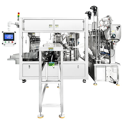 ZONESUN ZS-SPFC7 12-Head Rotary Spout Pouch Filling and Capping Machine
