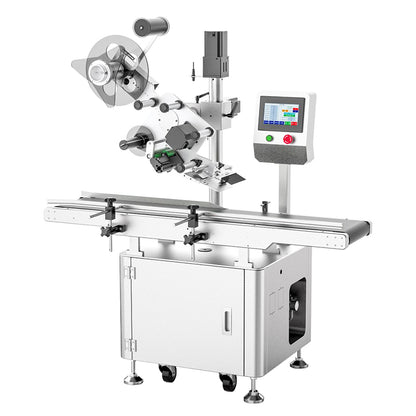 ZONESUN ZS-TB120M Automatic Flat Surface Labeling Machine for Boxes & Pouches Top Labeling Equipment