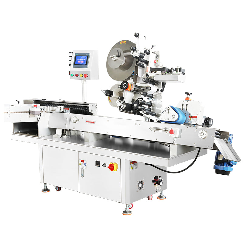 ZONESUN ZS-TB125D High-Speed Horizontal Labeling Machine for Small Bottles & Vials