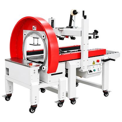 ZONESUN ZS-TFX5050 Automatic Carton Tape Sealing 360° Orbital Wrapping Machine