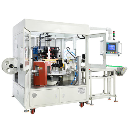 ZONESUN ZS-UDTB50 Rotary Shrinking Sleve Labeling Machine Cosmetic Bottle Labeler