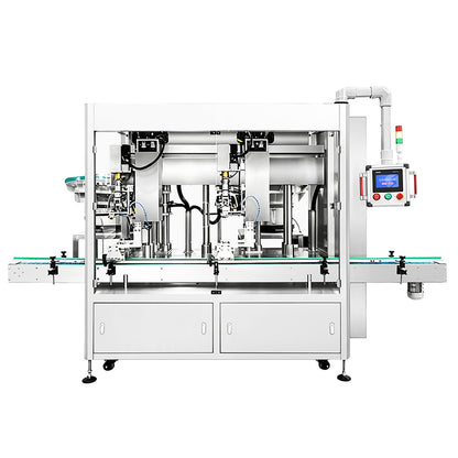 ZONESUN ZS-VTXG3 Automatic Double Head Tracking Capping Machine for Pump Heads, Spray Caps, and Special Closures in Liquid Filling Lines