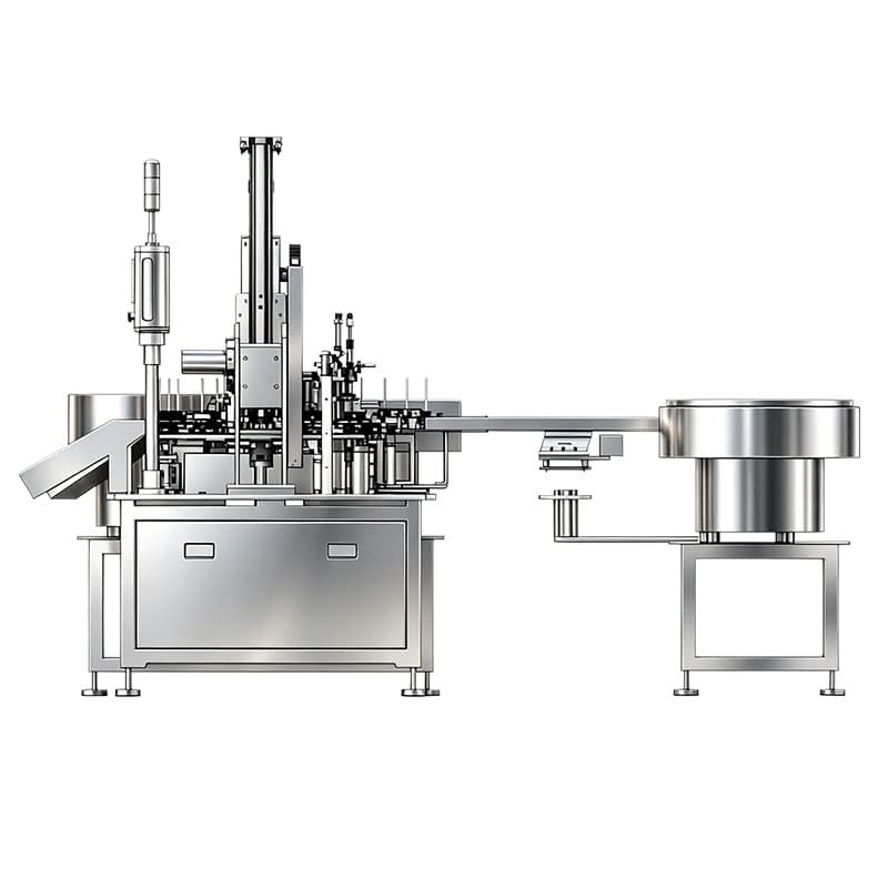 ZONESUN ZS-WIM06 Automatic Lotion Pump Assembly Machine with Dip Tube Cutting and Robotic Pick and Place System