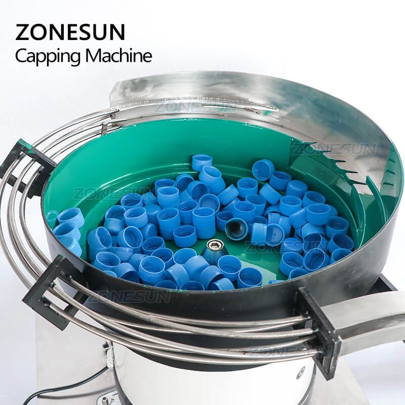 ZONESUN ZS-XG16P Automatic Bottle Capping Machine with Vibratory Bowl  ZONESUNPRO