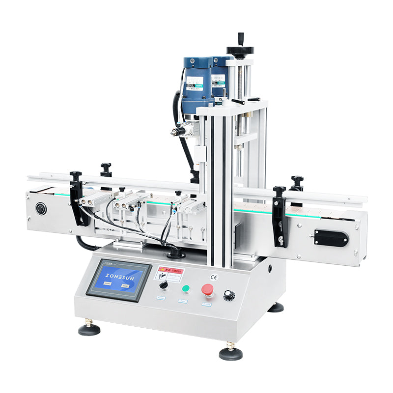 Máquina tapadora automática de mesa ZONESUN ZS-XG1860 20-60 mm
