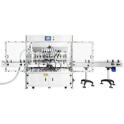ZONESUN ZS-YT8T-8PX Automatic 8-Head Servo Piston Filling Machine for Ketchup & Shampoo