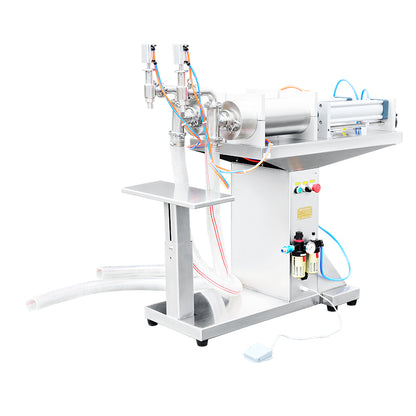 ZONESUN ZS-YTFS2 Pneumatic Standing 2 Nozzles Liquid Filling Machine