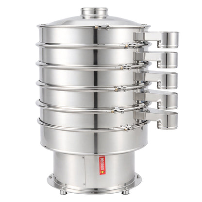 ZONESUN ZS-ZDS800 Vibratory Powder Screening Machine, 800mm Multi-Layer Sieve Separator