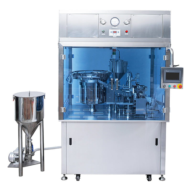 ZONESUN ZS-ZFC2 Automatic PFS Syringe Aseptic Liquid Filling and Plunger Insertion Sealing Machine