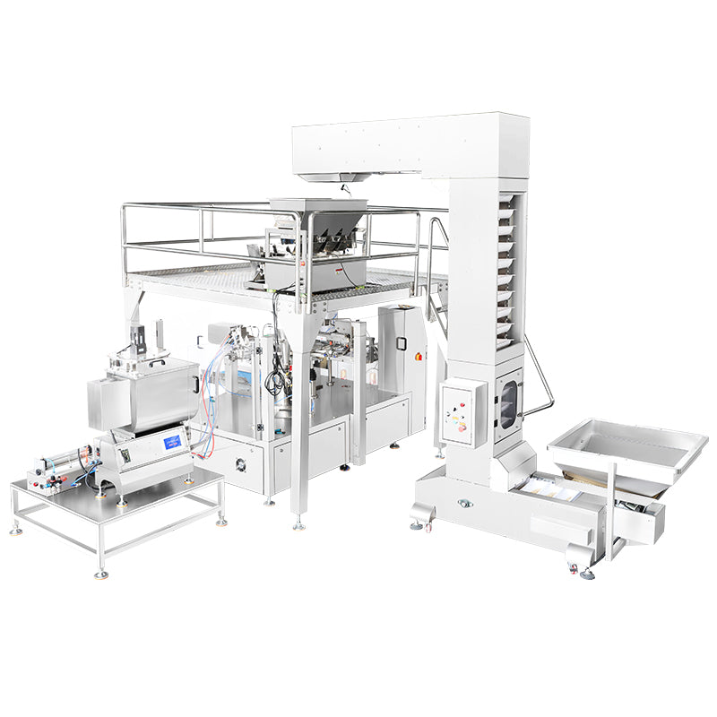 Food pouch packing system