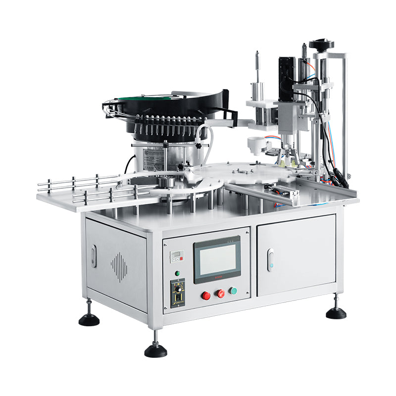 ZONESUN ZS-AFC7A Magnetic Pump Liquid Filling Capping Machine With Cap Feeder