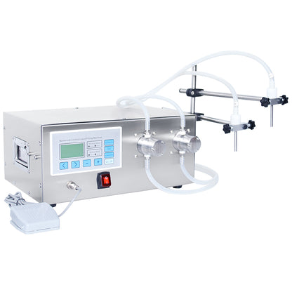 ZONESUN ZS-MPZ2 Semi-automatic 2 Nozzles Magnetic Pump Liquid Filling Machine