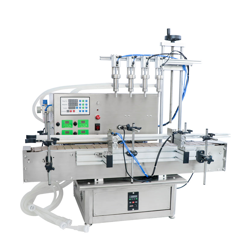 ZONESUN ZS-DTPP4E Pneumatic Peristaltic Pump Liquid Filling Machine