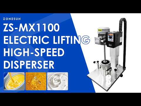 Pigment mixing equipment