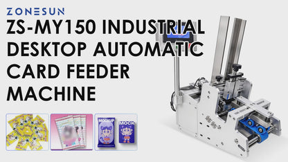 ZONESUN ZS-MY150 High-Speed Automatic Card Feeder Paging Counting Machine