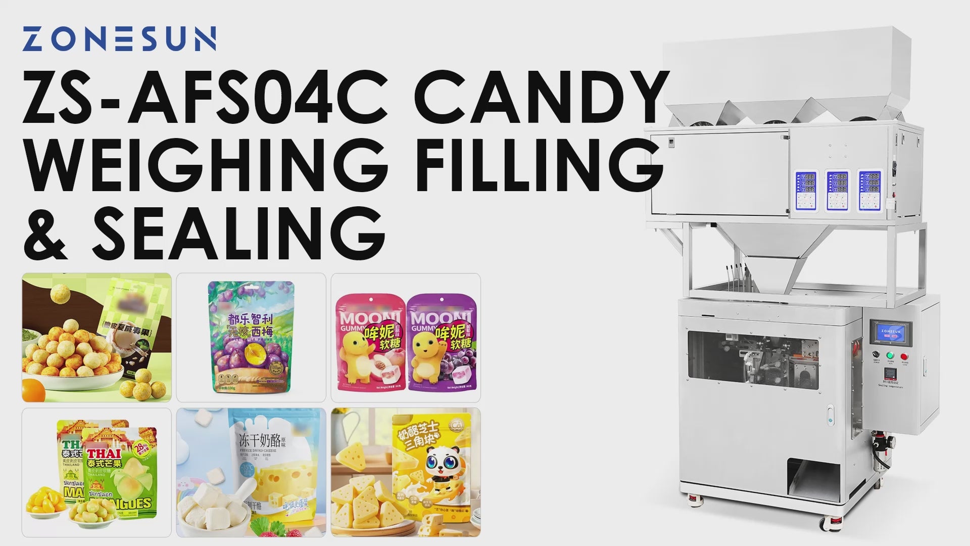 Small candy packaging equipment
