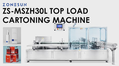 ZONESUN ZS-MSZH30L Automatic Top Load Cartoning Machine