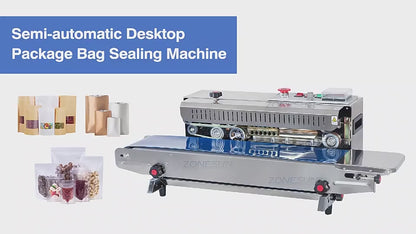 ZONESUN ZS-FR900 Automatic Plastic Bag Film Sealing Machine