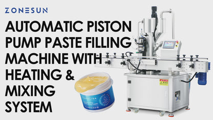 ZONESUN Cosmetic Paste Filler Consistent Heating Mixing Filling Machine ZS-WCHJ1C